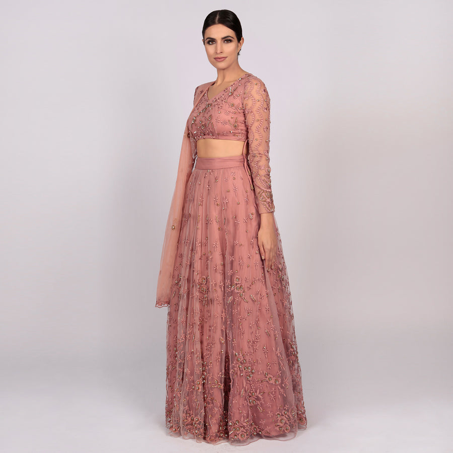 CHYA LEHENGA SET